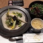 Kuu shin - 母の大阪空心麻婆豆腐 彩りサラダクレープセット