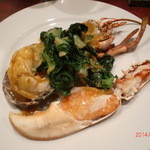 BISTRO GYORAN 魚籃 - オマール海老の丸ごとローストはプリップリ！