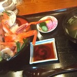 Mirakutei Sazae - 海鮮丼　税込１６５０円
