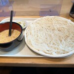 Ten Chaya Nanakura - 稲庭うどん 七蔵特製スープつけ麺の中