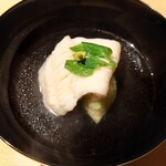 温石 - 焼津で獲れた叺と空豆のすいとん