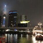 フラムドール - 隅田川越しのフラムドール