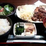 地酒や　文次郎 - まぐろホホ肉竜田揚げ（ランチ）