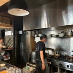 麺屋 さくら井 - 調理風景