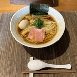 Menya Sakurai - 味玉醤油らぁ麺(大盛り)