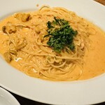 ボウズ - ウニのクリームスパゲッティ