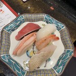 Kanazawa Maimon Sushi - お店オススメの5巻  旦那さんのどぐろうめぇーいうてた