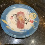 Kanazawa Maimon Sushi - 大トロ  岩塩で食べるのか？？旦那さん唸ってた