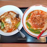 Taiwan Ryouri Fukuryuu - 台湾豚骨ラーメンと中華飯セット