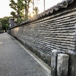 HAGI CAFE  - 観音寺 築地塀（国登録有形文化財）