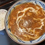 丸亀製麺 - 甘口トマたまカレーうどん