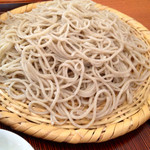 手打そば仁水 - せいろ大盛り