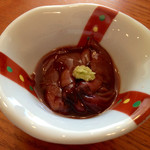 手打そば仁水 - ほたるいか沖漬け