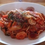 ます家 - シーフードナポリタン