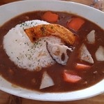 ます家 - チキンカレー