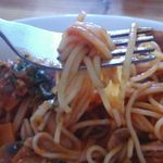 ます家 - パスタのアップ！