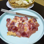 雉祥 - 雉鍋（雉肉・野菜）