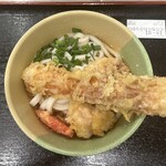 TOMBO - とり天ちくわ天うどんぶっかけ冷