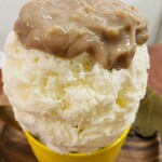 こひる庵 - 見てもわかるほどの大粒くるみがたっぷり！