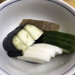 川栄 - お新香。