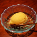 赤坂 みすじ - 南高梅のシャーベット 480円 2014.3.x