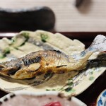 うかい鳥山 - 山女の塩焼き