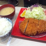 Tonkatsu Aoki No Kareya Ippekoppe - 上ロースかつ定食　1,800円