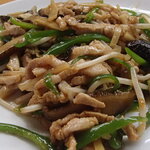 正龍 - 裏メニューの青椒肉絲