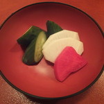 鳥つね自然洞 - おしんこ