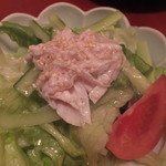 鳥つね自然洞 - サラダ