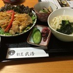 たけひろ - 鶏南蛮とミニうどん