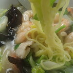 正龍 - 海老うま煮ソバ（塩味）