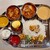 スパイスアンドカレー黄金の風 - 料理写真:カレープレート3種＋半熟卵のピックル