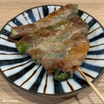 焼鳥とめし 清造 - アスパラ豚巻き