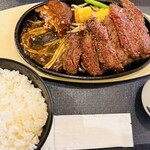 1ポンドのステーキハンバーグ タケル - 