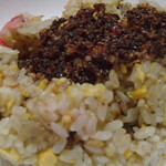 正龍 - チャーハン＋事前に購入していたラー油をトッピング