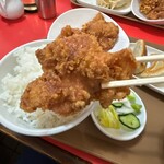 手作り餃子　康 - 唐揚げリフトアップ