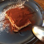 ミハシカフェ - デザートのティラミス