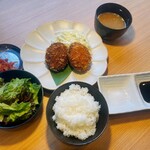 Croquette set meal (A)