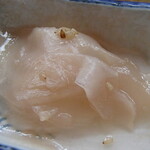 正龍 - 口直しの特製甘酢生姜