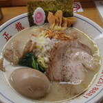 正龍 - 特濃塩白鶏麺（塩パイチーメン）