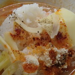 正龍 - 追い飯＋風味変トッピングセット「チーズ三種盛り & 粗挽ペッパー」