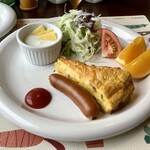きのこⅡ世号 - 【朝食】メインプレート