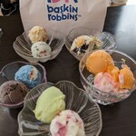 サーティワンアイスクリーム - 料理写真:全体図