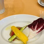 トラットリア グランボッカ - 季節野菜のバーニャカウダ