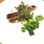 luogo - 鳥取　ギンギン鮭　菜の花　ピゼリー二