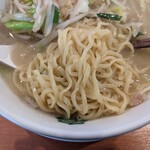 Hidakaya - 野菜たっぷりタンメンの麺