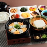 [Summer recommendation] Yanagawa conger eel hotpot and tofu set meal