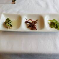 天厨菜館 新宿高島屋タイムズスクエア店 - 前菜三種