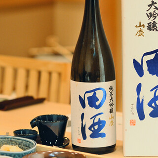 お料理と愉しむ日本酒・焼酎を厳選◆北新地では珍しい【田酒】も